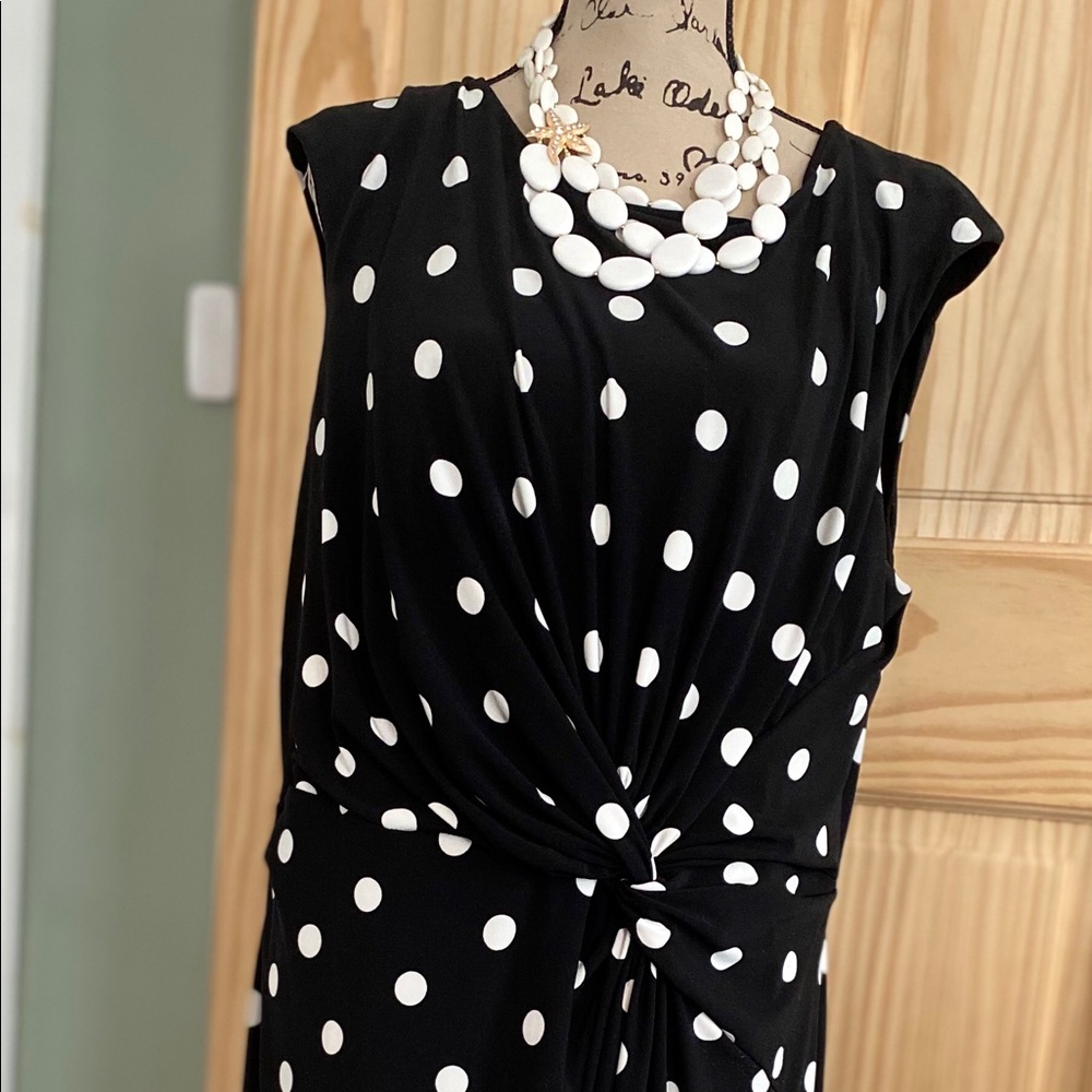 Ralph Lauren polka dot dress